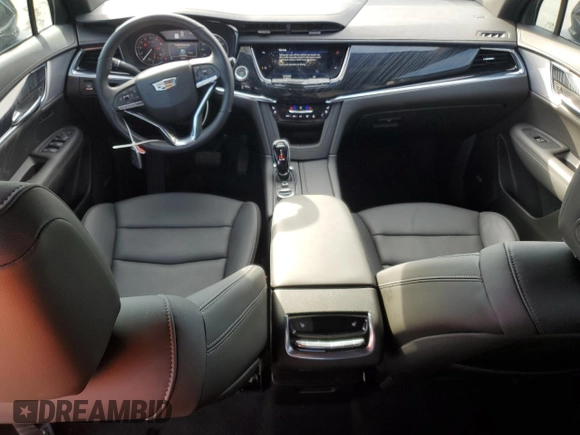 2024 Cadillac XT6 FWD Premium Luxury with VIN 1GYKPCRS7RZ710803, listed as a Copart auction lot 88152345 with 10,409 mi miles and Salvage Title. Bid and sale history available at carsss.com. Image 8.