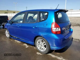 2007 Honda Fit Sport with VIN JHMGD38607S004236, listed as a Copart auction lot 52781415 with 313,559 mi miles and Salvage Title. Bid and sale history available at carsss.com. Image 2.