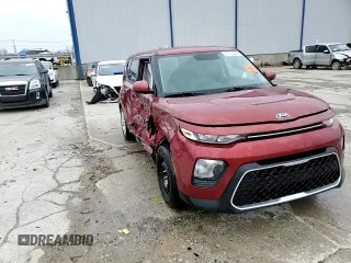 2021 Kia Soul S with VIN KNDJ23AU4M7755280, listed as a Copart auction lot 49553445 with Not Provided miles and Salvage Title. Bid and sale history available at DreamBid. Image 14.