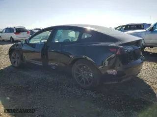 2023 Tesla Model 3 with VIN 5YJ3E1EA1PF685532, listed as a Copart auction lot 49343685 with 11,754 mi miles and Salvage Title. Bid and sale history available at carsss.com. Image 2.