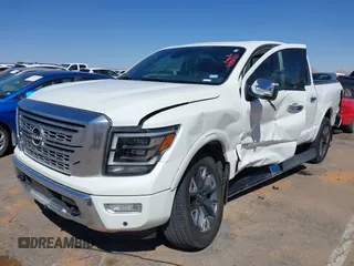 2024 Nissan Titan Pro-4X with VIN 1N6AA1ED3RN104028, listed as a IAAI auction lot 41837183 with 12,267 mi miles and . Bid and sale history available at DreamBid. Image 2.