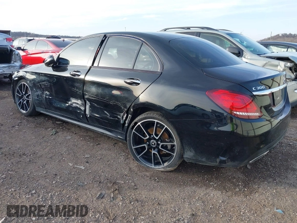 2019 Mercedes-Benz C 300 with VIN 55SWF8EB7KU300557, listed as a IAAI auction lot 41405666 with 72,238 mi miles and . Bid and sale history available at carsss.com. Image 3.