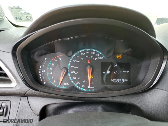 2022 Chevrolet Spark LS with VIN KL8CB6SAXNC035045, listed as a Copart auction lot 49721405 with 40,833 mi miles and Salvage Title. Bid and sale history available at carsss.com. Image 9.
