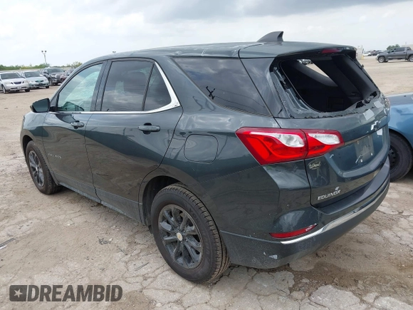 2020 Chevrolet Equinox LT z VIN 2GNAXKEV9L6105008, wystawiony jako IAAI lot #42114279 z przebiegiem 147 489 mil mil oraz . Historia ofert i sprzedaży dostępna na DreamBid. Obrazek 3.