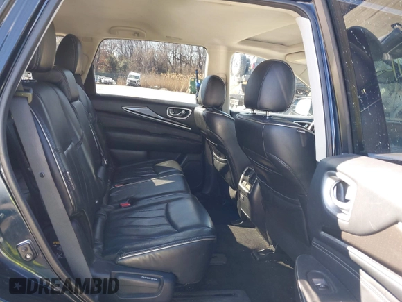 2020 Infiniti QX60 Luxe with VIN 5N1DL0MM5LC518335, listed as a IAAI auction lot 41599967 with 48,548 mi miles and . Bid and sale history available at DreamBid. Image 8.