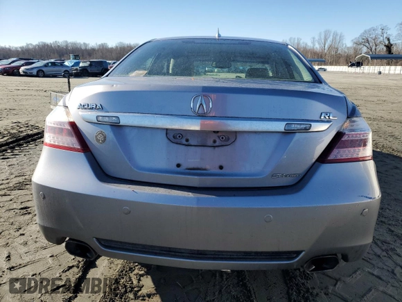 2011 Acura RL Technology with VIN JH4KB2F61BC000440, listed as a Copart auction lot 88256885 with 123,276 mi miles and Salvage Title. Bid and sale history available at DreamBid. Image 6.