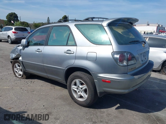 2002 Lexus RX with VIN JTJGF10U620121900, listed as a IAAI auction lot 41616404 with 157,941 mi miles. Bid and sale history available at carsss.com. Image 3.