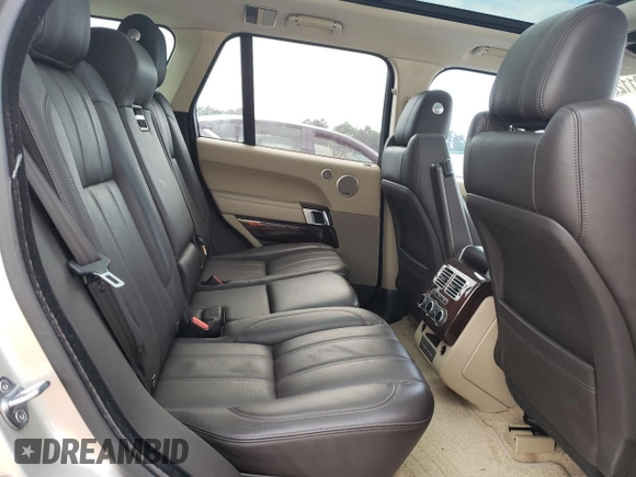 2017 Land Rover Range Rover HSE z VIN SALGS2FV7HA325380, wystawiony jako Copart lot #60112055 z przebiegiem 81 610 mil mil oraz Czysty tytuł • Clean title. Historia ofert i sprzedaży dostępna na DreamBid. Obrazek 11.
