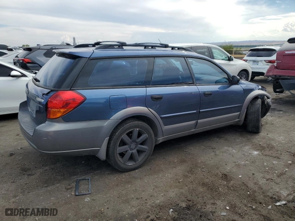 2006 Subaru Legacy Wagon Outback 2.5i with VIN 4S4BP61C367329464, listed as a Copart auction lot 63677764 with 176,802 mi miles and Salvage Title. Bid and sale history available at carsss.com. Image 3.