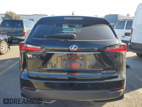 2017 Lexus NX 300h with VIN JTJBJRBZ4H2052654, listed as a Copart auction lot 82827884 with 125,711 mi miles and Salvage Title. Bid and sale history available at DreamBid. Image 6.