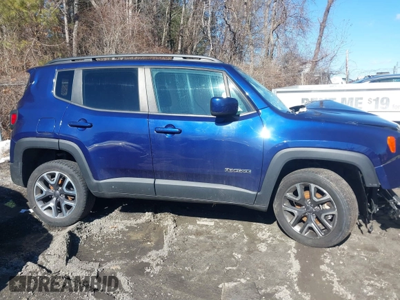 2017 Jeep Renegade Latitude z VIN ZACCJBBB0HPF56271, wystawiony jako IAAI lot #41694523 z przebiegiem 47 657 mil mil oraz . Historia ofert i sprzedaży dostępna na DreamBid. Obrazek 13.