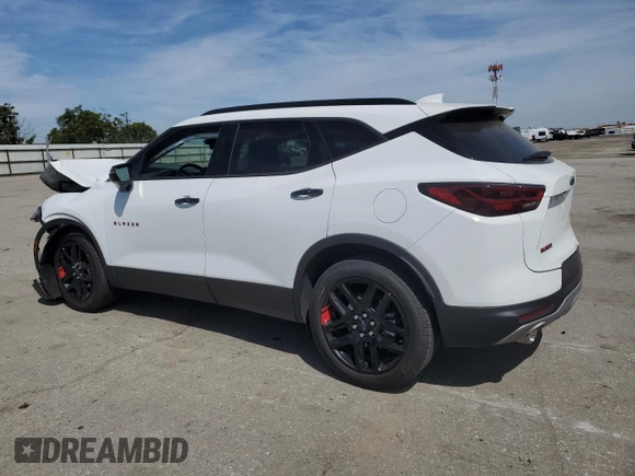 2024 Chevrolet Blazer LT z VIN 3GNKBDRS1RS219190, wystawiony jako Copart lot #53157555 z przebiegiem 13 013 mil mil oraz Szkoda całkowita • Salvage title. Historia ofert i sprzedaży dostępna na DreamBid. Obrazek 2.