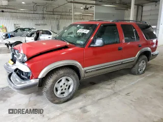 1998 Chevrolet Blazer LS with VIN 1GNDT13W7W2125774, listed as a Copart auction lot 63286745 with 142,305 mi miles and Salvage title. Bid and sale history available at DreamBid. Image 1.