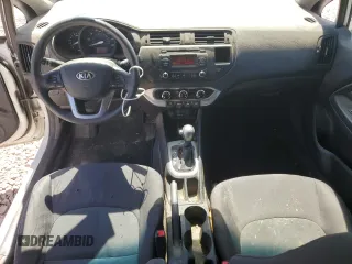 2013 Kia Rio LX with VIN KNADM5A3XD6295085, listed as a Copart auction lot 71874544 with 124,282 mi miles and Clean Title. Bid and sale history available at carsss.com. Image 8.
