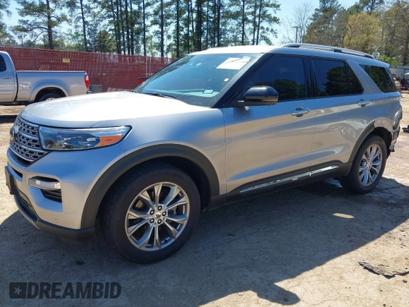 2021 Ford Explorer Limited with VIN 1FMSK8FHXMGA88644, listed as a IAAI auction lot 41833022 with 123,054 mi miles. Bid and sale history available at carsss.com. Image 18.