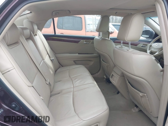 2012 Toyota Avalon with VIN 4T1BK3DB0CU457643, listed as a IAAI auction lot 41331578 with 250,203 mi miles and . Bid and sale history available at DreamBid. Image 8.