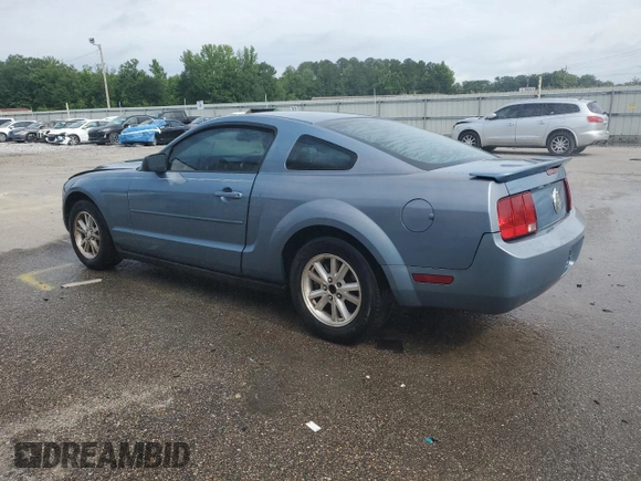 2007 Ford Mustang Deluxe with VIN 1ZVFT80N475294220, listed as a Copart auction lot 57589535 with 233,160 mi miles and Salvage title. Bid and sale history available at DreamBid. Image 2.