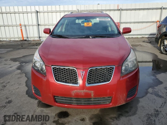 2009 Pontiac Vibe with VIN 5Y2SM67079Z418845, listed as a Copart auction lot 48888045 with 0 mi miles and Clean Title. Bid and sale history available at carsss.com. Image 5.