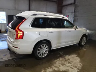 2017 Volvo XC90 Momentum with VIN YV4A22PKXH1122871, listed as a Copart auction lot 45676235 with 90,113 mi miles and Salvage Title. Bid and sale history available at carsss.com. Image 3.