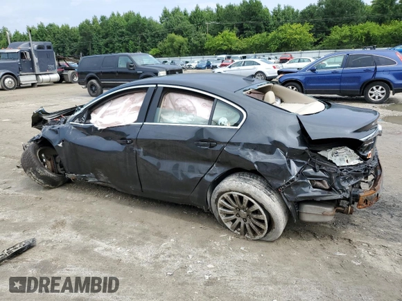 2011 Buick Regal CXL RL4 with VIN W04GS5EC6B1009060, listed as a Copart auction lot 64366494 with 0 mi miles and Salvage Title. Bid and sale history available at carsss.com. Image 2.