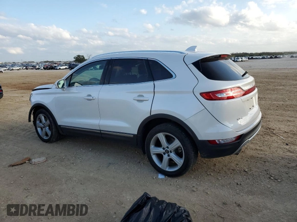 2018 Lincoln MKC Premiere with VIN 5LMCJ1C98JUL22351, listed as a Copart auction lot 85002224 with 52,402 mi miles and Salvage Title. Bid and sale history available at DreamBid. Image 2.