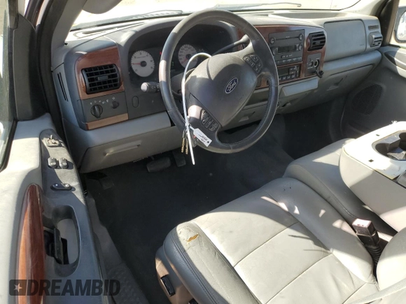 2005 Ford Super Duty F-250 XL with VIN 1FTSX20Y95EA84643, listed as a Copart auction lot 45469505 with 173,679 mi miles and Salvage Title. Bid and sale history available at carsss.com. Image 8.