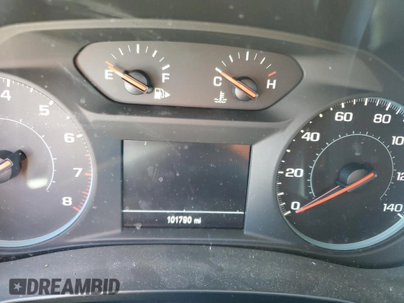 2017 Chevrolet Malibu LS with VIN 1G1ZB5ST8HF118921, listed as a Copart auction lot 46858255 with 101,790 mi miles and Salvage Title. Bid and sale history available at DreamBid. Image 9.