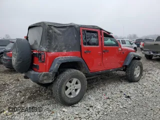 2010 Jeep Wrangler Unlimited Rubicon with VIN 1J4BA6H17AL109880, listed as a Copart auction lot 44205455 with 95,781 mi miles and Salvage title. Bid and sale history available at DreamBid. Image 3.