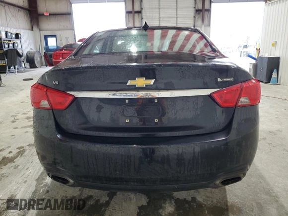 2018 Chevrolet Impala Premier with VIN 2G1125S38J9125881, listed as a Copart auction lot 56148615 with 261,223 mi miles and Clean Title. Bid and sale history available at DreamBid. Image 6.