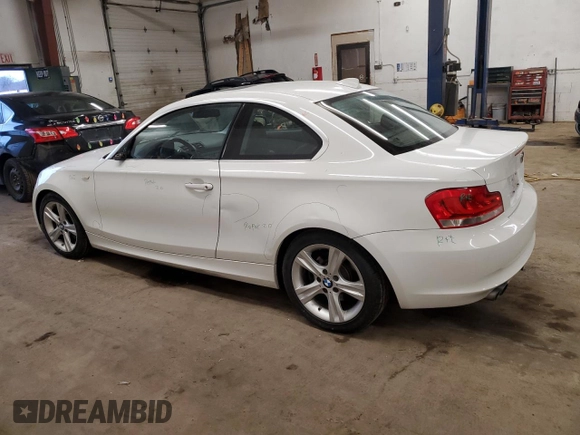 2013 BMW 1 Series 128i with VIN WBAUP7C55DVP24897, listed as a Copart auction lot 85281374 with 151,286 mi miles and Salvage Title. Bid and sale history available at carsss.com. Image 2.