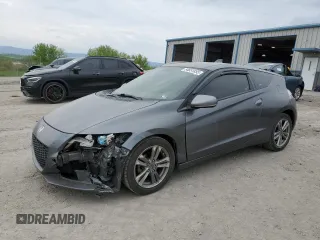 2013 Honda CR-Z with VIN JHMZF1D49DS000435, listed as a Copart auction lot 54651855 with 181,444 mi miles and Salvage Title. Bid and sale history available at carsss.com. Image 1.