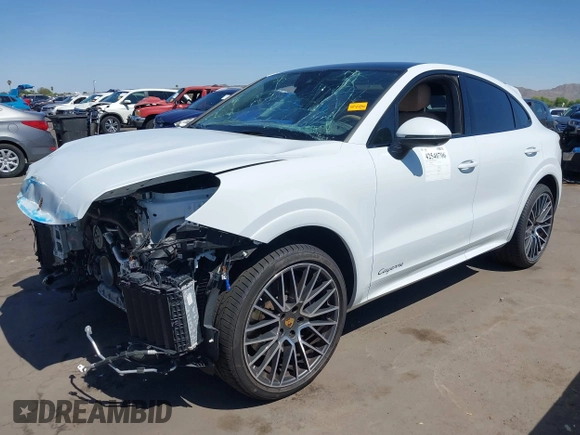 2023 Porsche Cayenne with VIN WP1BA2AY7PDA27087, listed as a IAAI auction lot 42540706 with 18,357 mi miles and . Bid and sale history available at DreamBid. Image 18.