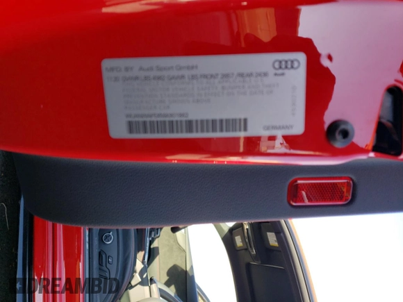 2021 Audi RS 5 z VIN WUANWAF5XMA901862, wystawiony jako Copart lot #64143363 z przebiegiem 19 022 mil mil oraz . Historia ofert i sprzedaży dostępna na DreamBid. Obrazek 12.