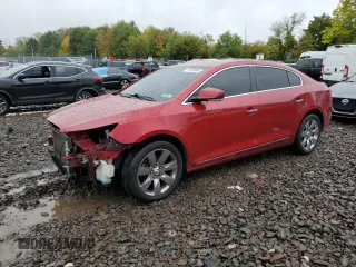 2012 Buick LaCrosse Premium 1 with VIN 1G4GD5E36CF256711, listed as a Copart auction lot 71747684 with 91,977 mi miles and Salvage Title. Bid and sale history available at carsss.com. Image 1.