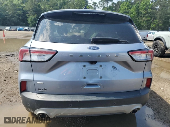 2022 Ford Escape SE with VIN 1FMCU0G6XNUA16777, listed as a Copart auction lot 57781305 with 57,118 mi miles and Salvage title. Bid and sale history available at DreamBid. Image 6.