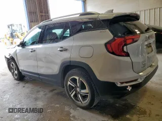 2020 GMC Terrain SLT z VIN 3GKALPEV8LL143945, wystawiony jako Copart lot #63500555 z przebiegiem 121 890 mil mil oraz Szkoda całkowita • Salvage title. Historia ofert i sprzedaży dostępna na DreamBid. Obrazek 2.