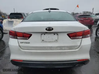 2016 Kia Optima LX with VIN 5XXGT4L32GG081725, listed as a Copart auction lot 49859185 with 193,009 mi miles and Salvage Title. Bid and sale history available at carsss.com. Image 6.