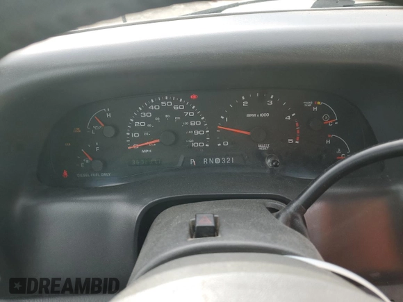 2003 Ford F-350 XL with VIN 1FTSX31P83ED38187, listed as a Copart auction lot 44034145 with 363,297 mi miles and Salvage Title. Bid and sale history available at DreamBid. Image 9.