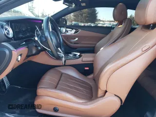 2018 Mercedes-Benz E-Class E 400 with VIN WDD1J6GB0JF009586, listed as a Copart auction lot 87794405 with 66,647 mi miles and Salvage Title. Bid and sale history available at carsss.com. Image 7.