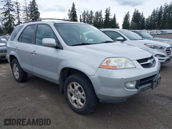 2002 Acura MDX Touring Pkg with VIN 2HNYD18612H000894, listed as a IAAI auction lot 41787461 with 198,996 mi miles. Bid and sale history available at carsss.com. Image 1.