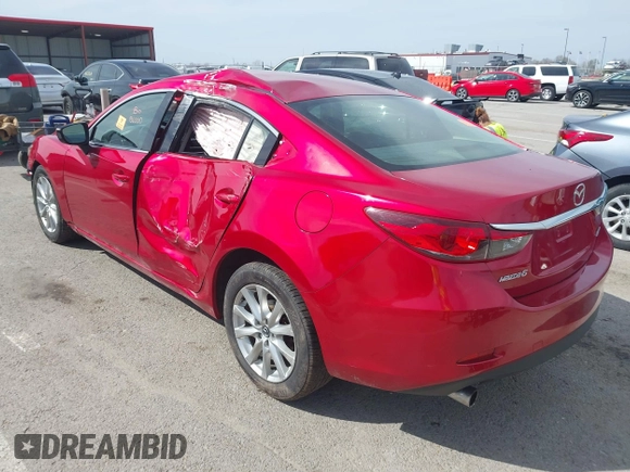 2016 Mazda 6 i Sport with VIN JM1GJ1U53G1409105, listed as a IAAI auction lot 41828135 with 136,812 mi miles and . Bid and sale history available at DreamBid. Image 3.