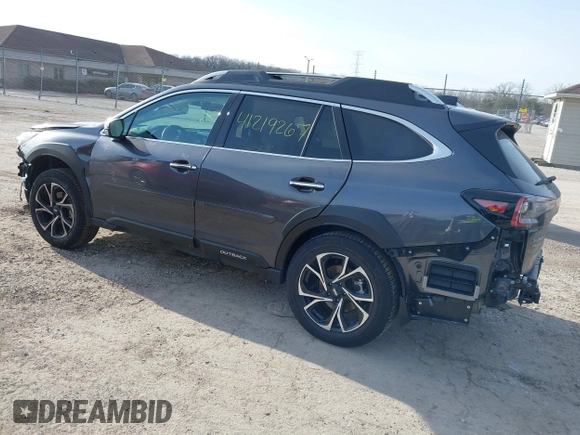 2024 Subaru Outback Touring XT with VIN 4S4BTGPDXR3296606, listed as a IAAI auction lot 41219267 with 11,171 mi miles and . Bid and sale history available at DreamBid. Image 3.