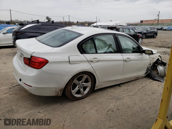 2013 BMW 3 Series 328i xDrive with VIN WBA3B5G59DNS04579, listed as a Copart auction lot 50445404 with 115,404 mi miles and Salvage title. Bid and sale history available at DreamBid. Image 3.