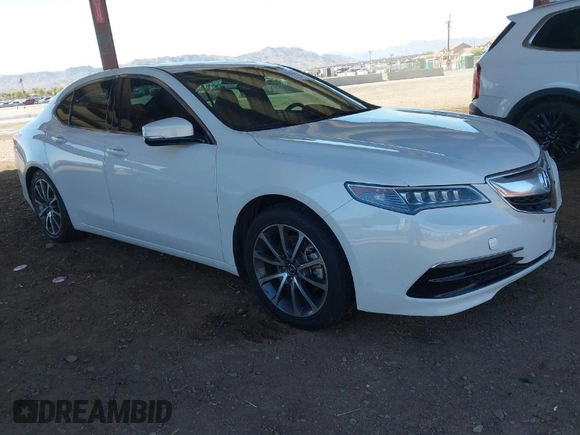 2017 Acura TLX V6 w/Technology Pkg with VIN 19UUB2F58HA003553, listed as a IAAI auction lot 41831368 with 116,065 mi miles and . Bid and sale history available at DreamBid. Image 1.