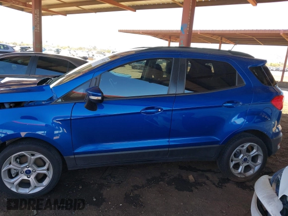 2021 Ford EcoSport SE with VIN MAJ3S2GE4MC445646, listed as a IAAI auction lot 41841253 with 38,644 mi miles and . Bid and sale history available at carsss.com. Image 14.