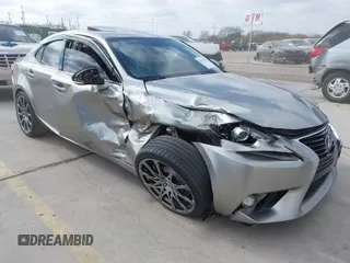 2015 Lexus IS 250 with VIN JTHBF1D27F5050784, listed as a IAAI auction lot 41767657 with 156,349 mi miles. Bid and sale history available at carsss.com. Image 1.
