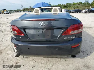 2010 Lexus IS 250C with VIN JTHFF2C28A2510537, listed as a Copart auction lot 71865114 with 86,913 mi miles and Salvage Title. Bid and sale history available at carsss.com. Image 6.