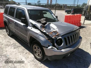 2016 Jeep Patriot Sport z VIN 1C4NJPBA0GD706017, wystawiony jako IAAI lot #34545358 z przebiegiem 65 111 mil mil oraz . Historia ofert i sprzedaży dostępna na DreamBid. Obrazek 1.