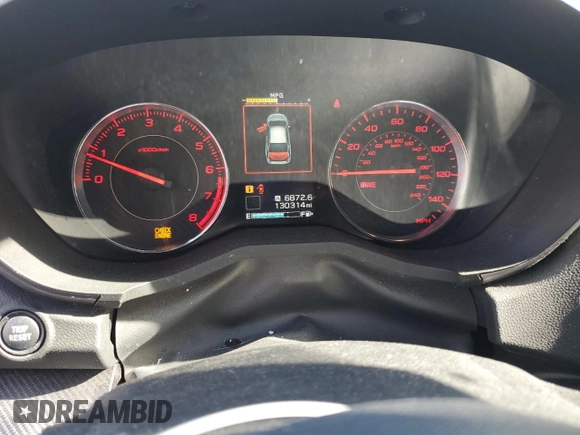2017 Subaru Impreza Special Sports z VIN 4S3GKAL62H1626492, wystawiony jako Copart lot #58062355 z przebiegiem 130 314 mil mil oraz Szkoda całkowita • Salvage title. Historia ofert i sprzedaży dostępna na DreamBid. Obrazek 9.