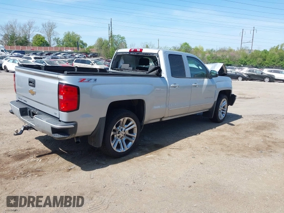 2017 Chevrolet Silverado 1500 LT with VIN 1GCVKREC9HZ337300, listed as a IAAI auction lot 42107262 with 72,691 mi miles and . Bid and sale history available at DreamBid. Image 4.